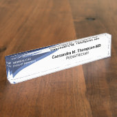 Personalized Hospital Employee Naambordje (Zijkant)