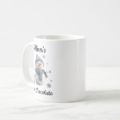 Personalized Hot Chocolate Mug for Kids Koffiemok (Voorkant links)