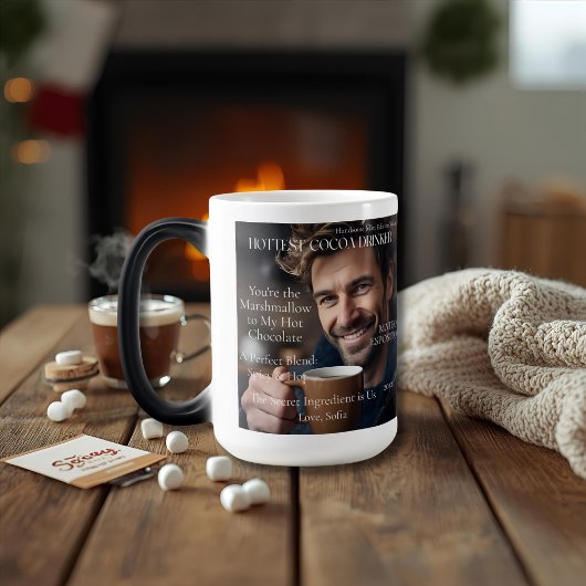 Personalized Hottest Cocoa Drinker Flirty Magische Mok