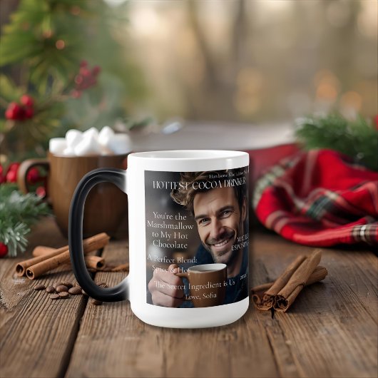 Personalized Hottest Cocoa Drinker Flirty Magische Mok