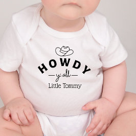 Personalized Howdy Yall Romper