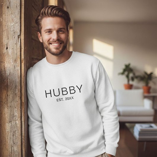 Personalized Hubby Sweatshirt