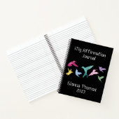 Personalized Hummingbird Journal Notitieboek (Binnen)