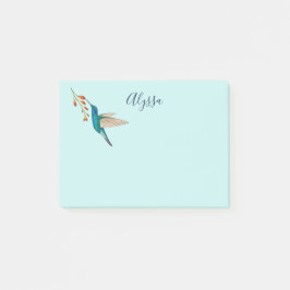 Personalized Hummingbird Notes