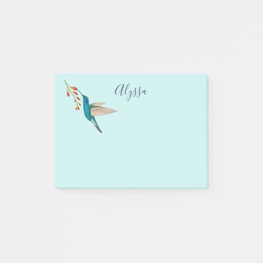 Personalized Hummingbird Notes (Voorkant)