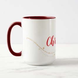 Personalized I Love Christmas Mug Mok