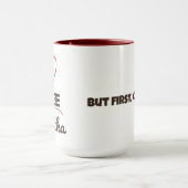 Personalized I Love Coffee Mug Gift for Her Mok (Midden)