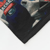 Personalized Ice Hockey Senior Night Graduation Fleece Deken (Hoek)