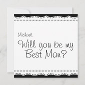 PERSONALIZED Ik Moet Je Eens Een Vraag Stellen! Tr Kaart (Achterkant)