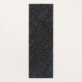 Personalized Illustrated Libra Zodiac Quote Yogamat (Achterkant)