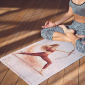 Personalized Illustrated Sagittarius Zodiac Quote Yogamat