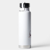 Personalized Illustrated Scorpio Zodiac Quote Waterfles (Rechts)