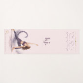 Personalized Illustrated Scorpio Zodiac Quote Yogamat (Voorkant (horizontaal))