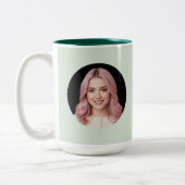 Personalized Image Custom Mug Unique Design Tweekleurige Koffiemok (Links)