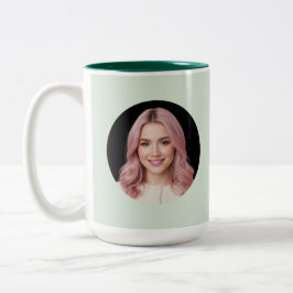 Personalized Image Custom Mug Unique Design Tweekleurige Koffiemok