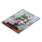 personalized impressionist still life floral  notitieboek (Linkerzijde)