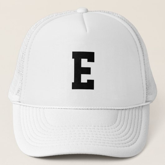 Personalized Initial Letter Custom Gift for her Trucker Pet (Voorkant)