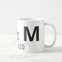 Personalized Initials Mug – Custom Letters & Year  Koffiemok