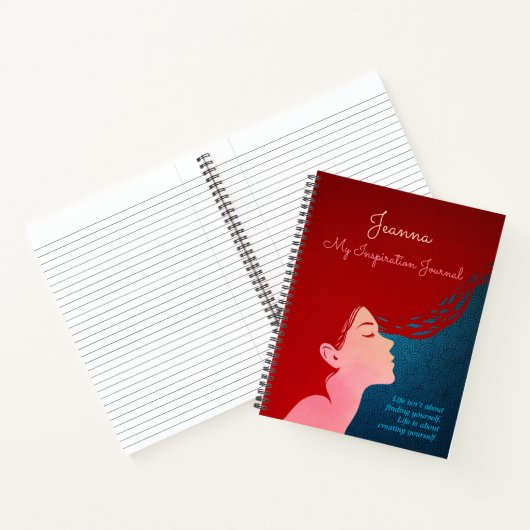Personalized Inspiration Journal Notitieboek (Binnen)