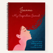 Personalized Inspiration Journal Notitieboek (Voorkant)