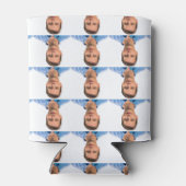 Personalized Insulated Can cooler, funny photo can Blikjeskoeler (Achterkant)