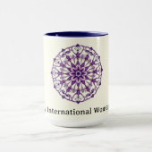 Personalized International Women's Day Floral Mok (Midden)