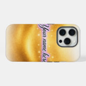 Personalized iPhone Case with Name Hoesje (Achterkant horizontaal)