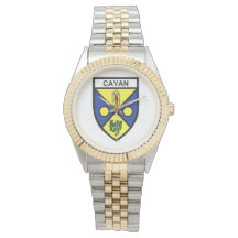 Personalized Irish County Mannen Watches Co. Cavan