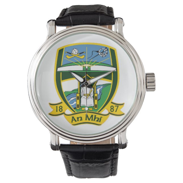 Personalized Irish County Mannen Watches Co.Meath. Horloge (Voorkant)