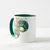 Personalized Irish Luck Celtic Lanterns Mug Mok (Voorkant links)