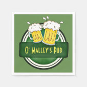 Personalized Irish Pub Servetten (Voorkant)