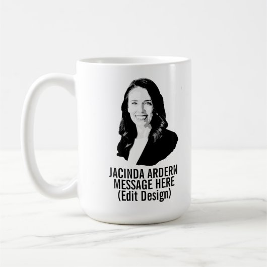 PERSONALIZED JACINDA ARDERN KOFFIEMOK (Links)