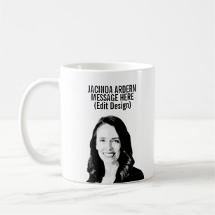 PERSONALIZED JACINDA ARDERN KOFFIEMOK
