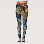 PERSONALIZED JAPANESE SAMURAI LEGGINGS (Voorkant)