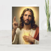 Personalized Jesus 2 Christmas Card Kaart (Voorkant)