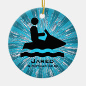Personalized Jet Ski Ornament (Voorkant)