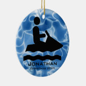 Personalized Jet Ski Ornament (Rechts)