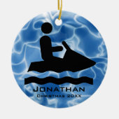 Personalized Jet Ski Ornament (Voorkant)