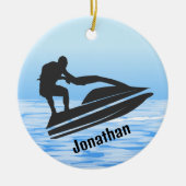Personalized Jet Ski Ornament (Voorkant)