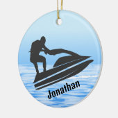 Personalized Jet Ski Ornament (Links)