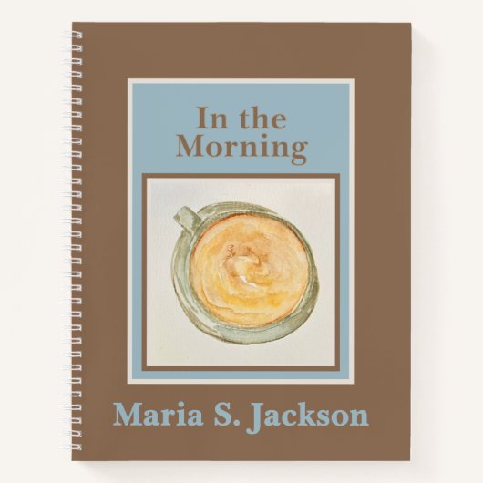Personalized Journal: In the Morning Notitieboek (Voorkant)