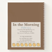 Personalized Journal: In the Morning Notitieboek (Achterkant)