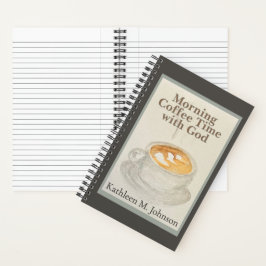 Personalized Journal: Morning Coffee Time with God Notitieboek