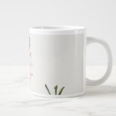 Personalized Ju Lian Design Floral Butterfly Mug Grote Koffiekop (Rechts)