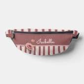 Personalized June Birth Flower Heuptasje (Liggend)