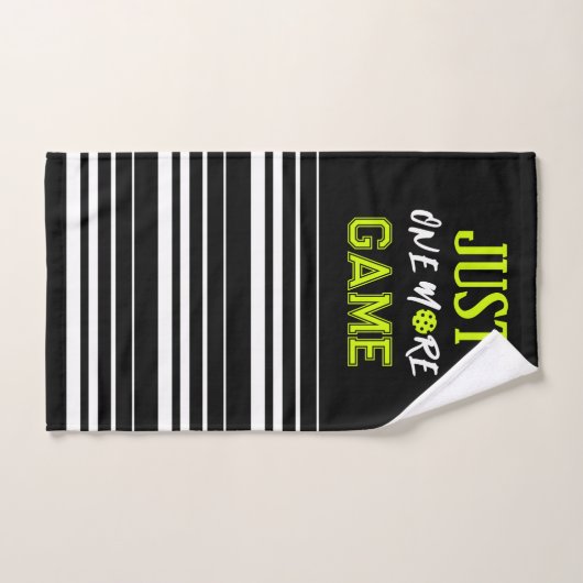 Personalized Just One More Game Funny Handdoek (Handdoek)