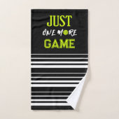 Personalized Just One More Game Funny Handdoek (Handdoek)