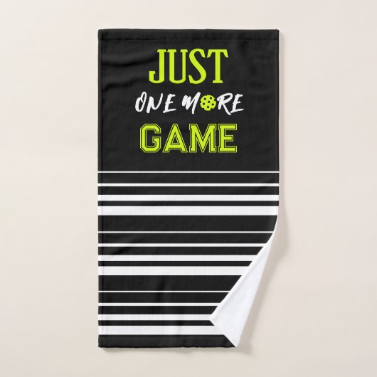 Personalized Just One More Game Funny Handdoek (Handdoek)