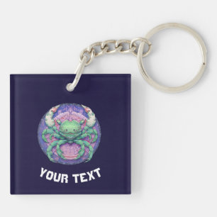 PERSONALIZED KANKER STERRENBEELD SLEUTELHANGER