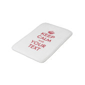 Personalized KEEP CALM and YOUR Badmat (Gekanteld)